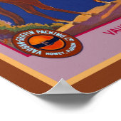 Orange-Werbung für die Ranger-Markenbezeichnung de Poster (Ecke)