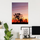 Orange Whispers Poster (Heimbüro)