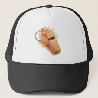Orange whistle trucker's cap - basic truckerkappe