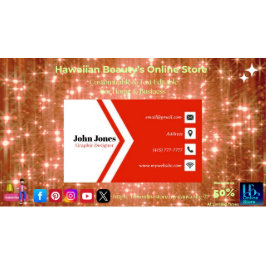 Orange & White Business Cards mit 14 Packungen zu  Visitenkarte