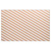Orange White Diagonal Moderne Streifen Stoffe (Yard (91,4 cm))