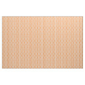 Orange White Mini Polka Dots Fabric Stoff (Yard (91,4 cm))