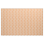 Orange White Mini Polka Dots Fabric Stoff (Fat Quarter (45,7 x 55,9 cm))