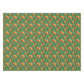 Orange Wild Herbst Winter Forest Fox Tischdecke (Vorderseite (Horizontal))