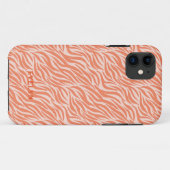 Orange Wild Tiger Streifen Case-Mate iPhone Hülle (Rückseite (Horizontal))