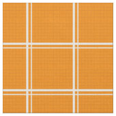 Orange Windows Kariert Stoff (Nahaufnahme)