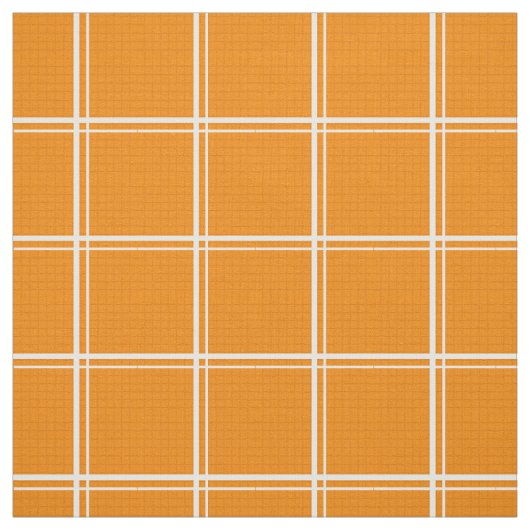 Orange Windows Kariert Stoff (Muster)