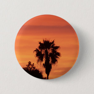 Orange Winter FL Sonnenuntergang Button