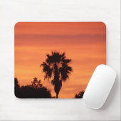 Orange Winter FL Sonnenuntergang Mousepad (Mit Mouse)