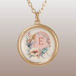 Orange wird zunächst blühend hinzugefügt vergoldete kette<br><div class="desc">Entspannen Sie in dieser zauberhaften Zazzle-Halskette mit einem zarten Blumendesign. Personalisieren Sie es mit Ihrem ersten in orange, um es einzigartig zu machen! Diese Halskette ist perfekt für jeden Anlass, sie verleiht Ihrem Outfit eine Touch von Eleganz und einen farbenfrohen Pop. Es ist eine schöne Art, Ihre Individualität zu feiern...</div>