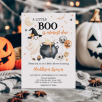 Orange Witch Ghost Little Boo Baby Dusche