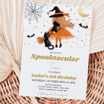 Orange Wittling Halloween Geburtstag
