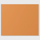 Orange Wrapping Paper Geschenkpapier (Flach)