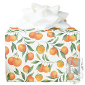 Orange Wrapping Paper Geschenkpapier