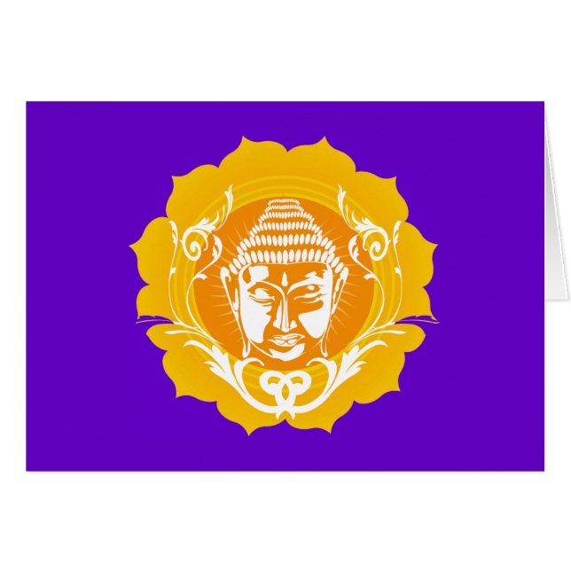 Orange & Yellow Buddha (Vorderseite (Horizontal))