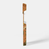 Orange Yellow Floral Phone Case Bright Trendy  iPhone Hülle (Linke Seite)