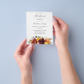 Orange & Yellow Gold Erntedank Flyer (Gruppe)