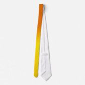 Orange Yellow Ombre Krawatte (Rückseite)