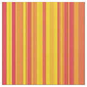 Orange Yellow Red Stripes Stoff (Nahaufnahme)