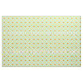 Orange Yellow Retro Chic Ikat Ogee Muster Stoff (Fat Quarter (45,7 x 55,9 cm))