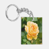 Orange Yellow Rose Schlüsselanhänger (Vorderseite links)