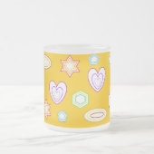 Orange-Yellow Shapes mug Mattglastasse (Mittel)