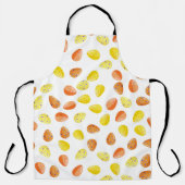 ORANGE & YELLOW SPECKLED WATERCOLOR EASTER EGGS SCHÜRZE (Vorderseite)