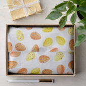 ORANGE YELLOW SPEZKELTE WASSERFARBEITER SEIDENPAPIER (Geschenk)