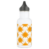 Orange Yellow Sunny Suns Edelstahlflasche (Links)