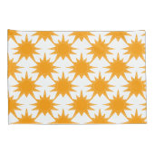 Orange Yellow Sunny Suns Kissenbezug (Rückseite-Rechts)