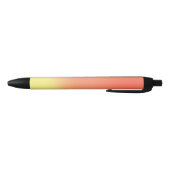 Orange Yellow sunset ombre Kugelschreiber (Unterseite)