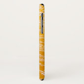 Orange Yellow Unisex Girly Case-Mate iPhone Hülle (Hinten/Links)