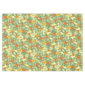 Orange Yellow Wedding Rose Spring Tischdecke (Vorderseite (Horizontal))