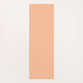 Orange Yogamatte (Rückseite)