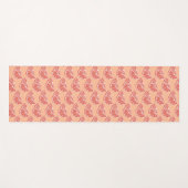 Orange Yogamatte (Vorderseite (Horizontal))