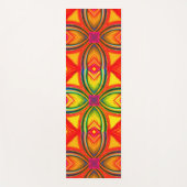 Orange Yogamatte (Vorderseite)