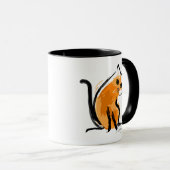 Orange You A Cat Tasse (VorderseiteRechts)