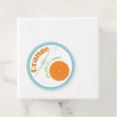 Orange You Glad Es ist Sommer Fun Fruit Theme Geschenkanhänger (Beispiel)