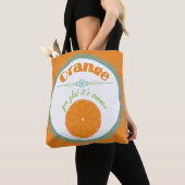 Orange You Glad Es ist Sommer Fun Fruit Theme Tasche (Von Nahem)