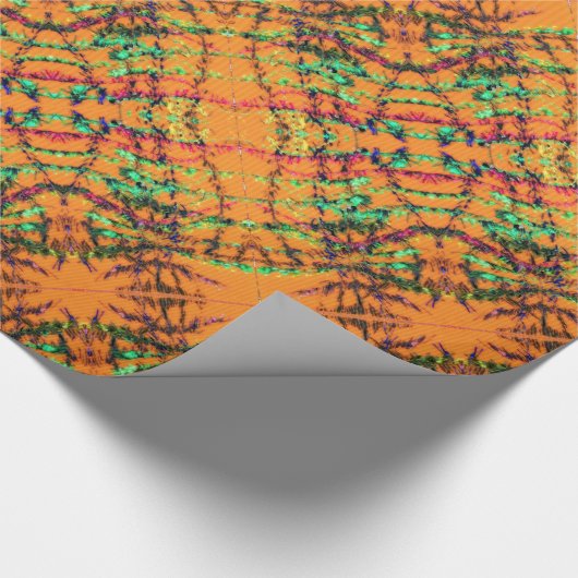 Orange You Glad Geschenkpapier (Ecke)