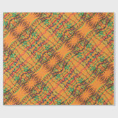 Orange You Glad Geschenkpapier (Flach)