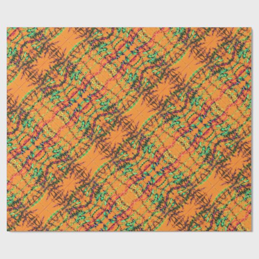 Orange You Glad Geschenkpapier (Flach)