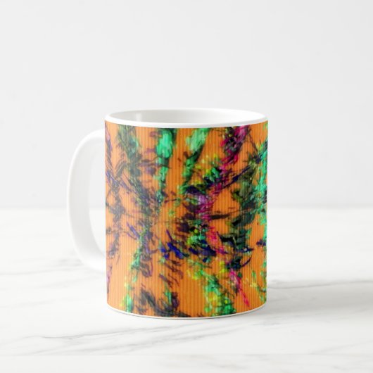 Orange You Glad Kaffeetasse (Vorderseite Links)