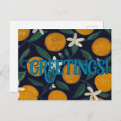 Orange You Glad Postkarte (Vorne/Hinten)