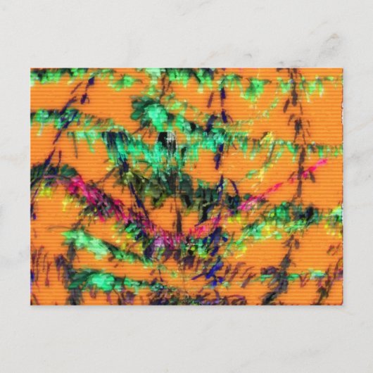 Orange You Glad Postkarte (Vorderseite)