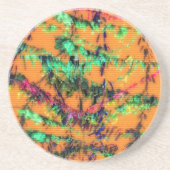 Orange You Glad Sandstein Untersetzer (Vorne)