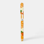 Orange you glad you're cute? orange patterns iPhone 16 hülle (Linke Seite)