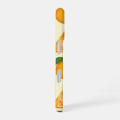 Orange you glad you're cute? orange patterns iPhone 16 hülle (Rechte Seite)