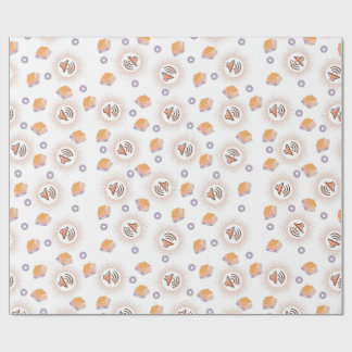 Orange-You Listing Wrapping Paper Geschenkpapier