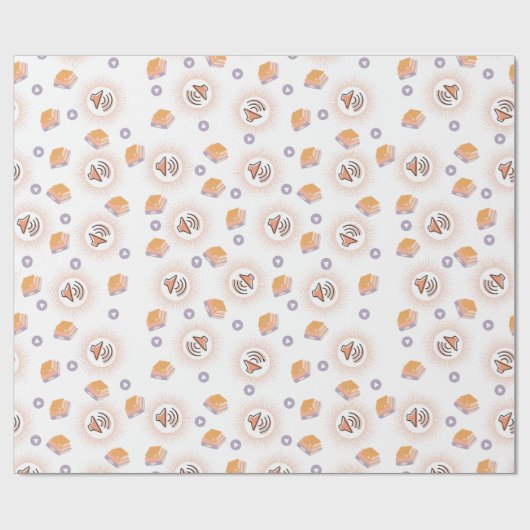 Orange-You Listing Wrapping Paper Geschenkpapier (Flach)
